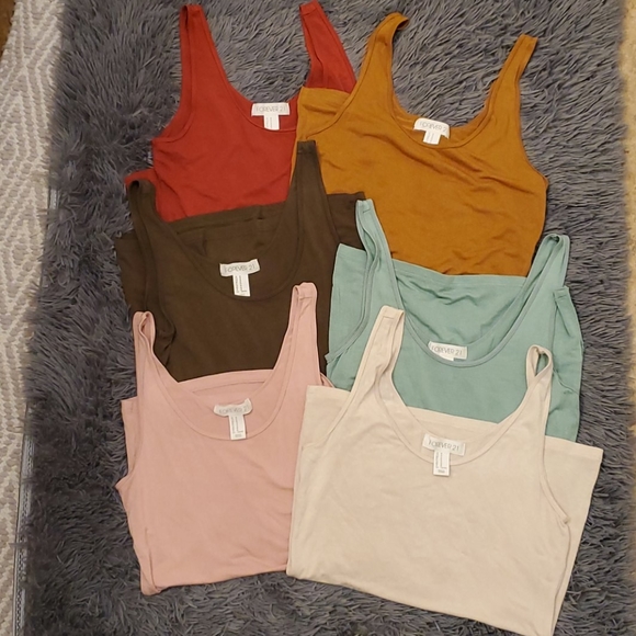 forever 21 tank tops for women